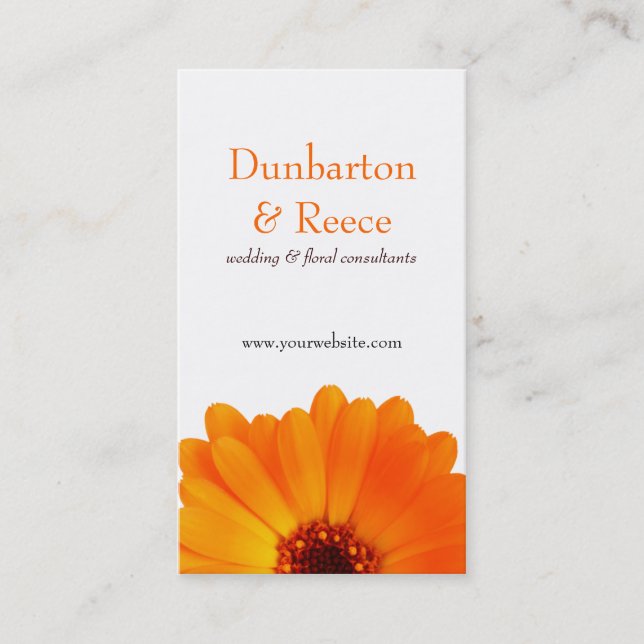 Bright Daisy Business Card (Front)