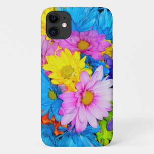 Bright Daisy Flower Mix iPhone 11 Case