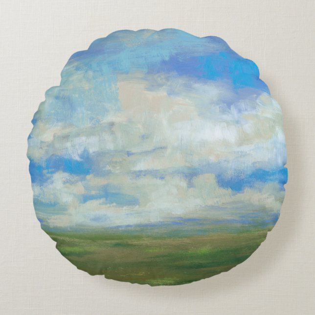 Bright Day I Round Cushion (Front)