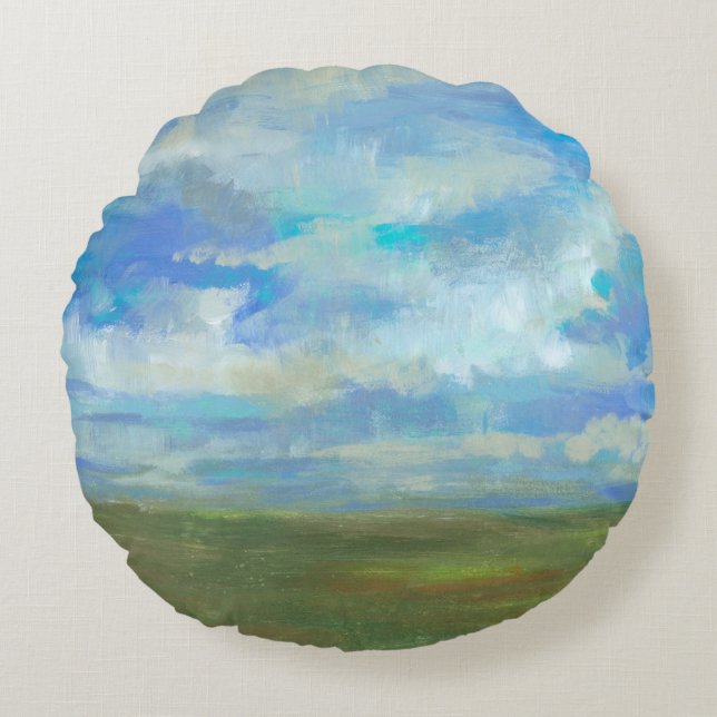 Bright Day II Round Cushion (Front)