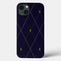 Bright Diamond Navy Argyle Tough Xtreme