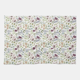 Bright doodles  tea towel