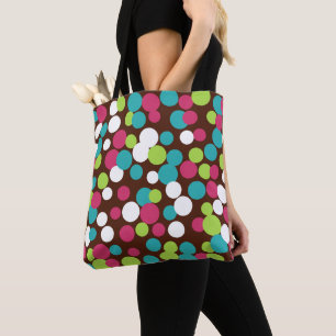 Bright Dots Travel Summer Beach Bag Tote