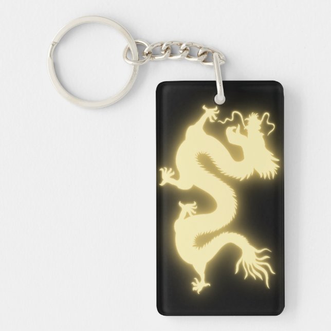 Bright dragon key ring (Front)