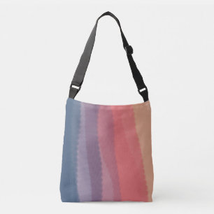 Bright Dusk Coloured Watercolor Painting Crossbody Bag