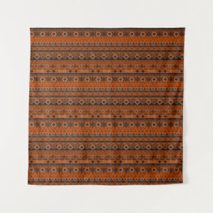 Bright ethnic striped pattern. tapestry