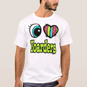 Bright Eye Heart I Love Hoarders T-Shirt