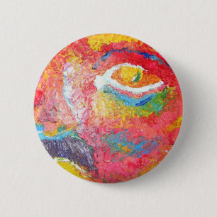 Bright Eyes 6 Cm Round Badge