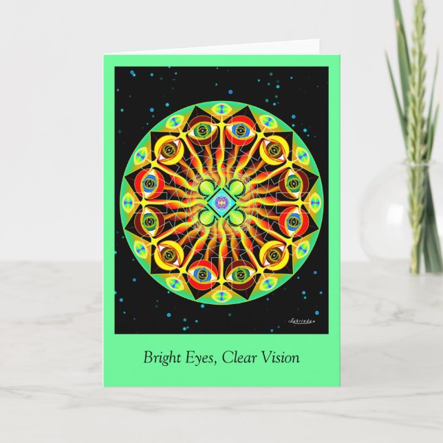 Bright Eyes, Clear Vision Card (Front)