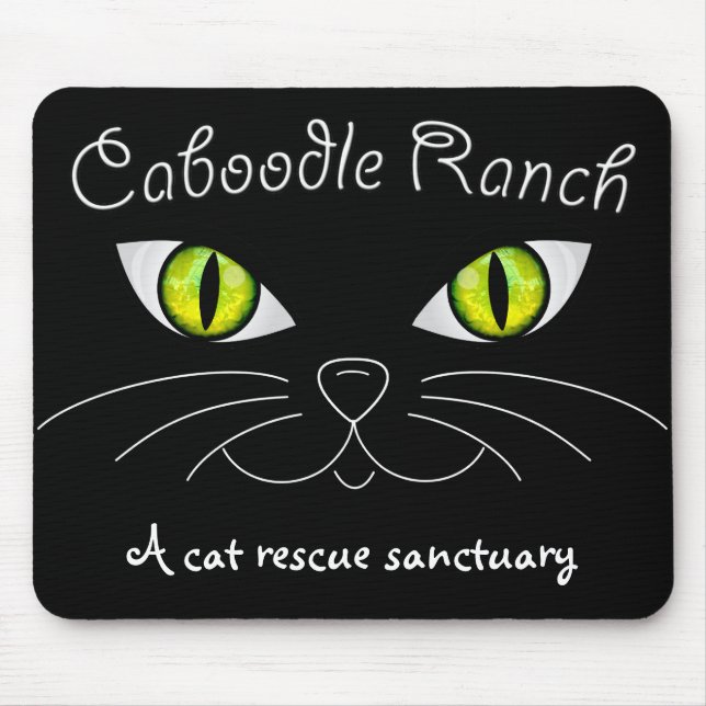 'Bright Eyes' Dark Mousepad (Front)