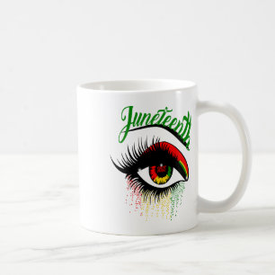 Bright Eyes Juneteenth - Juneteenth Eye African Am Coffee Mug