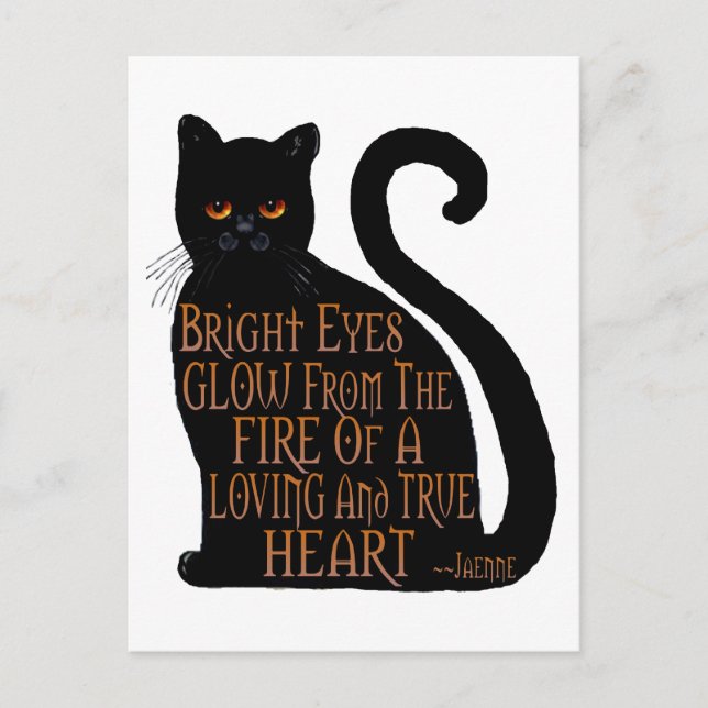 Bright Eyes Postcard (Front)