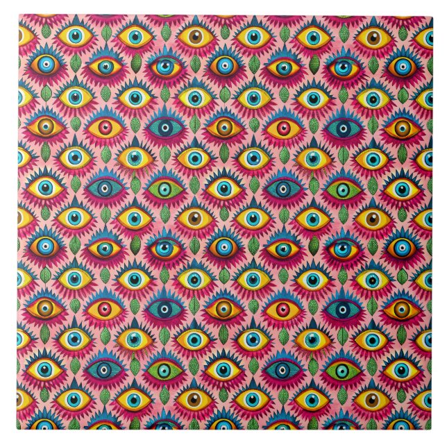 Bright eyes tile (Front)