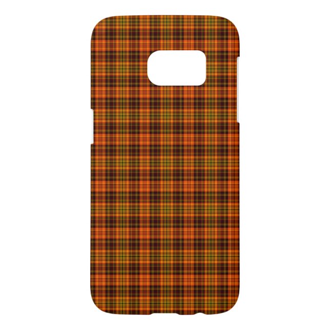 Bright Fall Plaid Case-Mate Samsung Galaxy Case (Back)