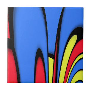 Bright Festive Colours Tile