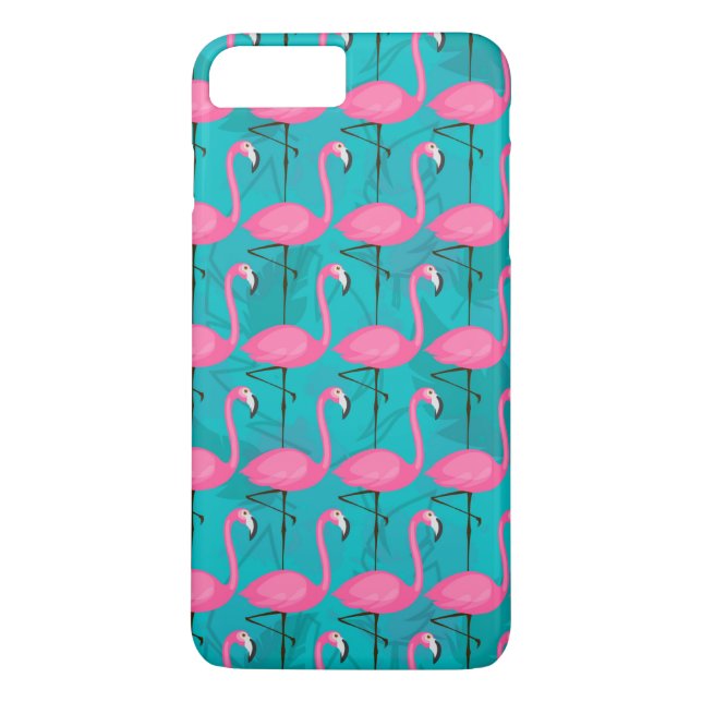 Bright Flamingo Pattern Case-Mate iPhone Case (Back)