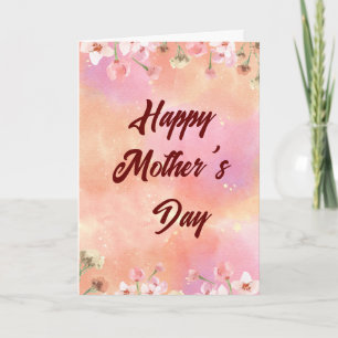 Bright Floral   Mother's Day 2024 Card