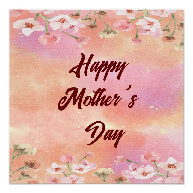 Bright Floral | Mother's Day 2024 Poster (Front)