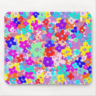 Bright Floral Mousepad