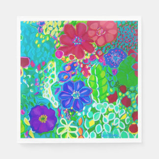 Bright Floral Napkins for Any Occasion