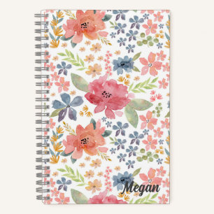 Bright Floral Notebook