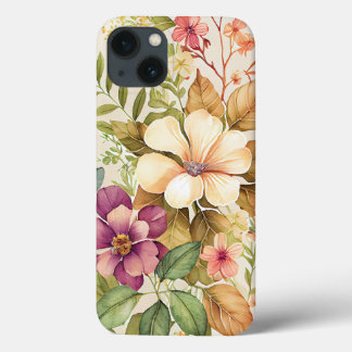 Bright Floral Painting Case-Mate iPhone case