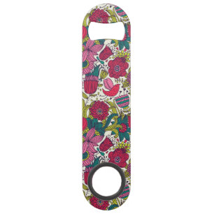 Bright floral pattern
