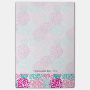 Bright Floral pattern 2 Post-it Notes