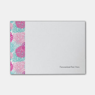 Bright Floral pattern 2 Post-it Notes