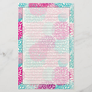 Bright Floral pattern 2 Stationery