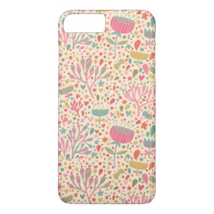 Bright floral pattern iPhone 8 plus/7 plus case