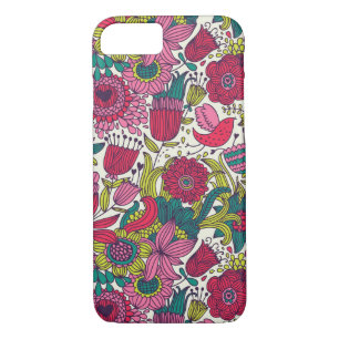Bright floral pattern iPhone 8/7 case