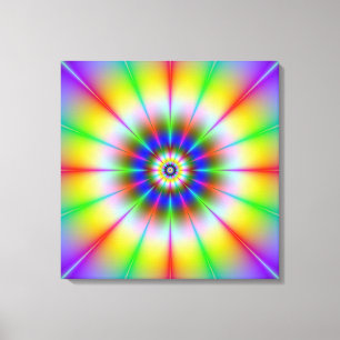 Bright Flower Canvas Print