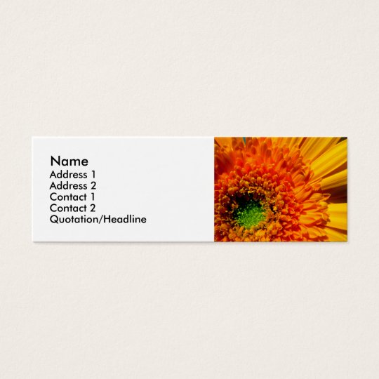 Bright Flower Profile Card