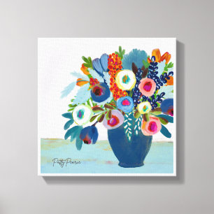 Bright Flowers Canvas Print