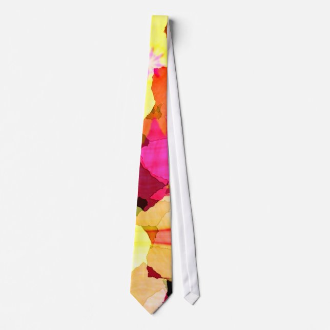 Bright Flowers Tie (Front)