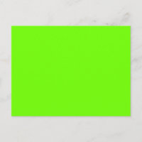 Bright Fluorescent Neon Green