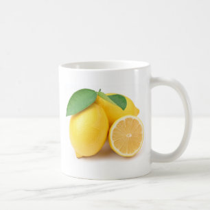 Bright & Fresh Yellow Lemons Coffee Mug