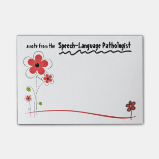 Bright Friendly Speech Pathologist Notes