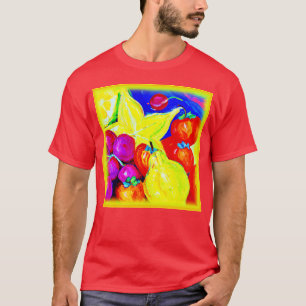 Bright Fruits and Stellar Skies. Buy Now T-Shirt