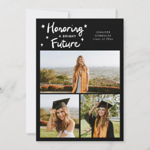 Bright Future Stars Multi Photo Black Grad Announcement