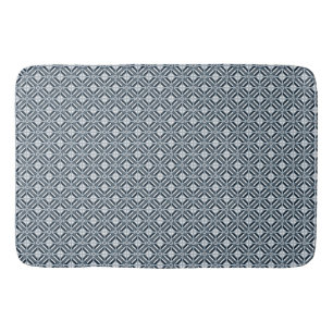 Bright Geometric Design Bath Mat