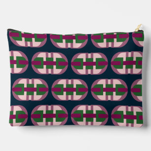 Bright Geometric Shapes Accessory Pouch