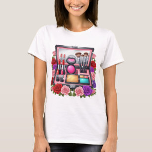 Bright Glam Makeup Box – Colourful Beauty T-Shirt