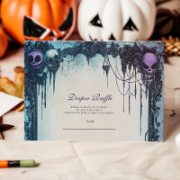 Bright Gothic Halloween Diapper Raffle