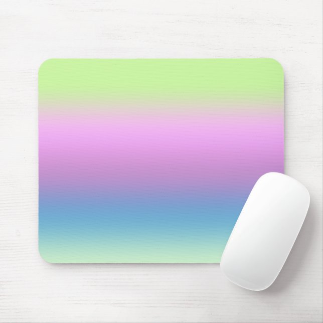 Bright gradient. mouse mat (With Mouse)
