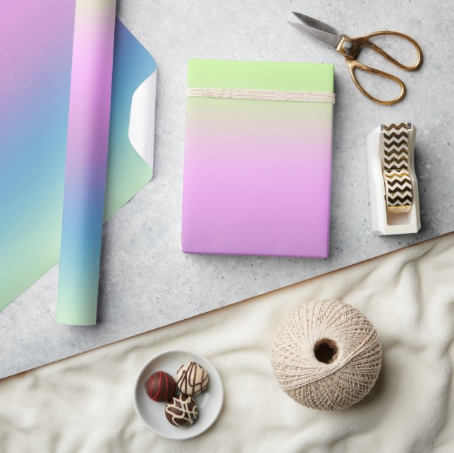 Bright gradient.  wrapping paper (Crafts)