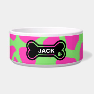 Bright Green and Hot Pink Personalised