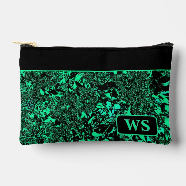 Bright Green Cosmetic Bag (Front)