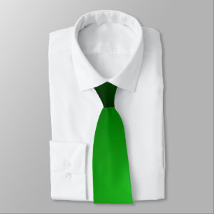 Bright Green Diagonal Tie
